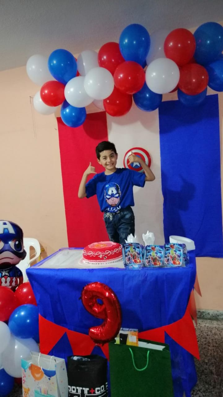 Juan Alberto Tamayo Perdomo, el cumpleañero.